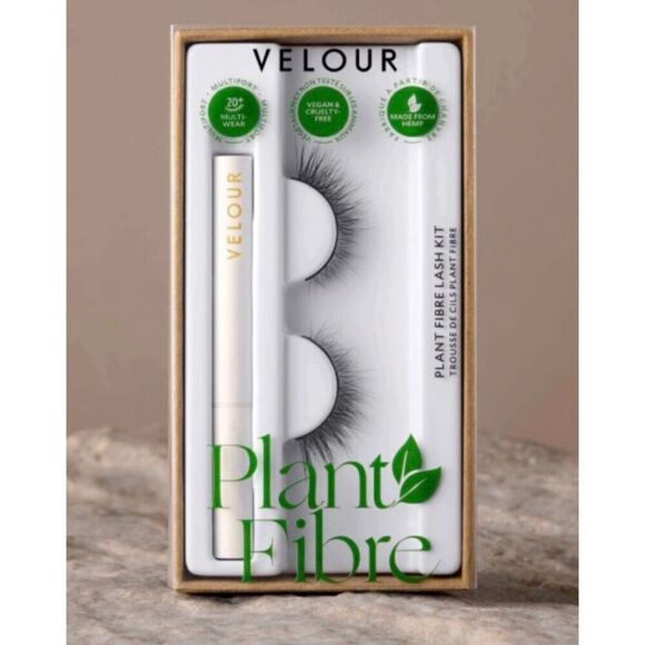 VELOUR - NWT - Plant Fibre Lash Kit/“Cloud Nine” Butterfly Effect Lashes + Glue - Picture 10 of 12
